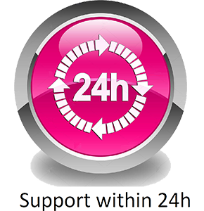 tdb labs offers support within 24 hours for all of our customers